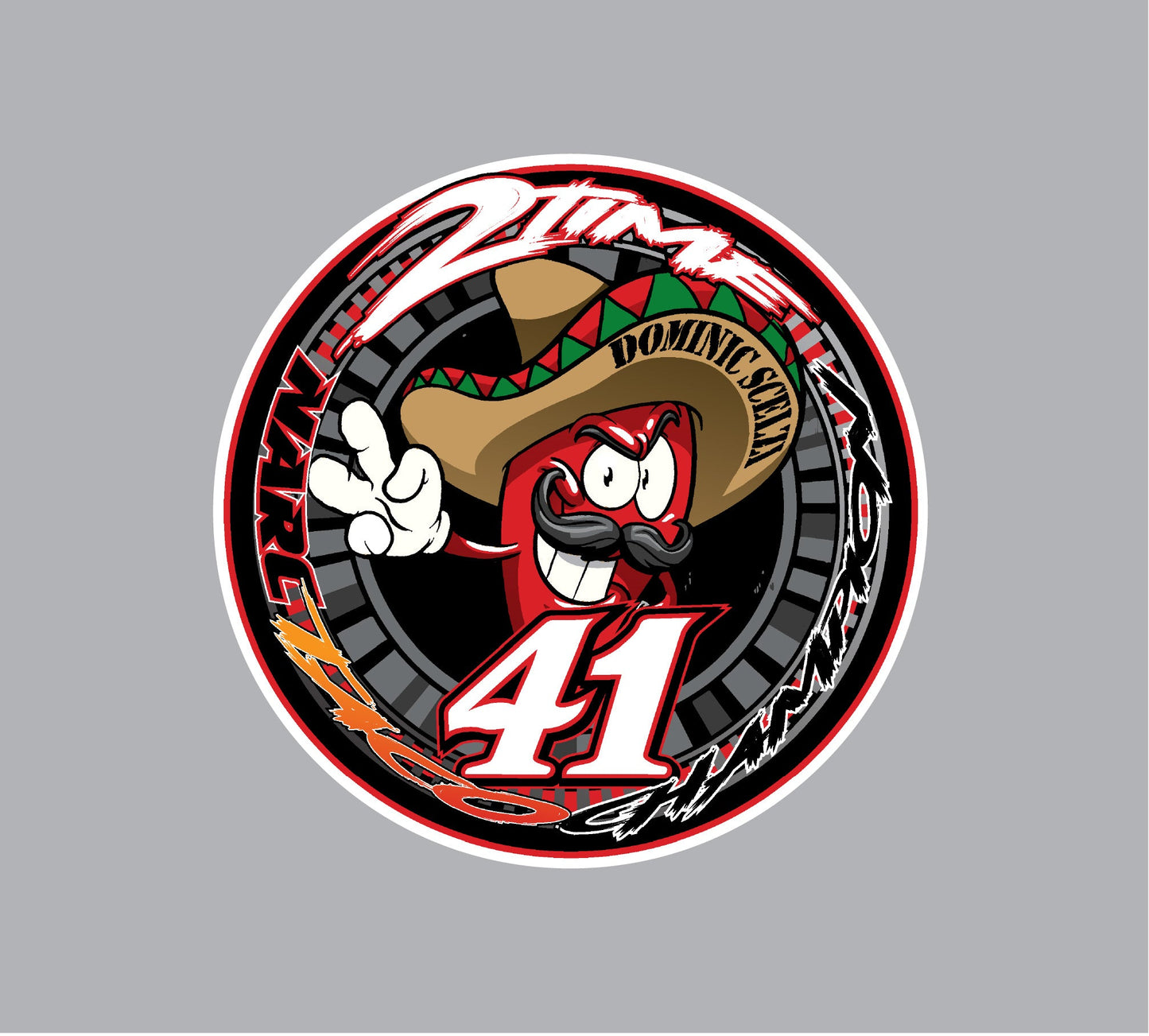 Dominic Scelzi 41 Taco | Sticker